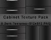 Modern Dark Cabinet Texture Pack
